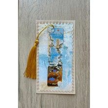 Kolbi Craft Gün Doğumu Van Gogh Püsküllü Altın Renk Metal Kitap Ayracı Hediyelik Sanatsal