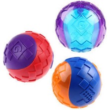 Normadia Sesli Sert Top 3'lü, Eğlenceli ve Dayanıklı Spor Topları Seti