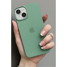 Pronorth IPhone 13 - 14 Uyumlu Kılıf Logolu Lansman Soft Yumuşak Içi Kadife Silikon Kapak