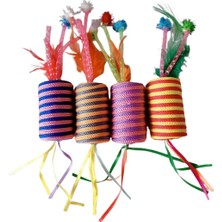 Normadia Renkli Örgü Kedi Oyuncakları Seti, Eğlenceli ve Yumuşak Tasarım