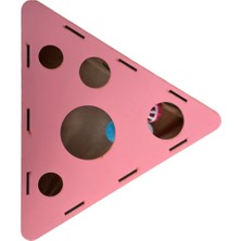 Normadia Doğal Ahşap Kedi Oyuncağı, Eğlence ve Hareketli Zamanlar Için