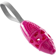 Normadia Pembe Fare Şeklinde Tutmalı Köpek Oyuncağı, 28 Cm, Eğlence Dolu!