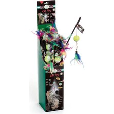 Normadia Karlıe Kedi Oltası 50CM, Eğlenceli ve Dayanıklı Kedi Oyuncağı