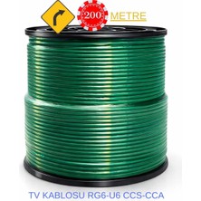 Kondel Aydınlatma 200 Metre Rg6-U6 Tv Kablosu – Yüksek Kaliteli Anten & Uydu Kablosu