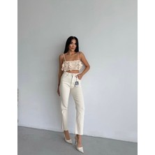 Aida Fashion Kesik Paça Mom Fit