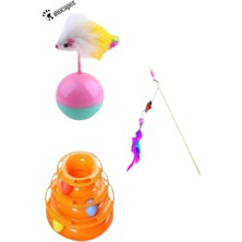 Normadia Kedi Oyuncağı ve Eğitim Seti, Hacıyatmaz, Oltası, Eğlenceli ve Dayanıklı