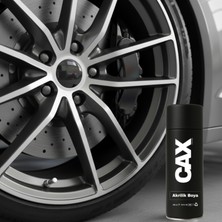 CAXCOLORS Cax Fren Kaliper Boyası 400ML - Isıya Dayanıklı Parlak Siyah Kaliper Boyama Seti + Maskeleme Bandı