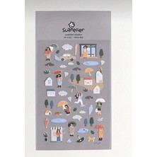 Suatelier Deco Sticker Rainy Day