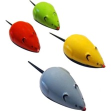 Normadia Renkli Kurmalı Kedi Oyuncağı, 5,5 Cm, Eğlenceli ve Çekici Tasarım