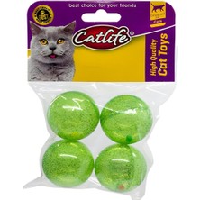 Normadia Renkli ve Eğlenceli 4'lü Kedi Oyuncağı Seti