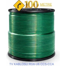 Kondel Aydınlatma 100 Metre Rg6-U6 Tv Kablosu – Yüksek Kaliteli Anten & Uydu Kablosu