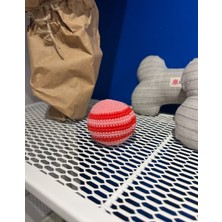 Normadia Sevimli Kedi ve Köpek Için Renkli Örgü Top Oyuncak