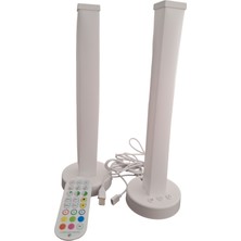 Helios Opto HS9206 Ritim Sense Müzik Senkron USB LED Ambiyans Çubuk Seti – 2X5W