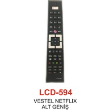FRY Vestel Netflix Tv Kumandası - LCD 594 (770)