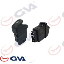 GVA Cam Açma Anahtarı Sol Renault Kangoo 1997 Tekli 5 Pin 7700307605 8200090316