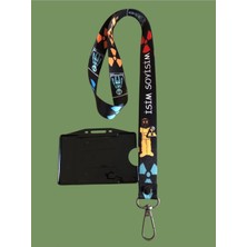 Staffy Kişiye Özel Radyoloji Temalı Yaka Ipi ve Kartlık