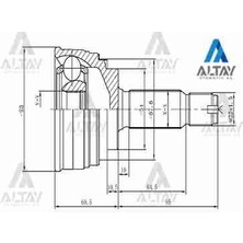 Maher AKS KAFASI DIŞ ACCENT 2006-2011 ERA BENZİNLİ ABSSİZ 2510541022 49507 02A10