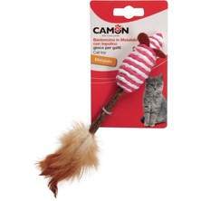 Normadia Yumuşak Tüylü Fareli Matatabi 14 Cm, Rahat ve Sevimli Tasarım