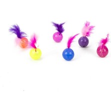 Normadia Tüylü Kedi Oyun Topu 2’li Set, Eğlence ve Hareket Için Mükemmel