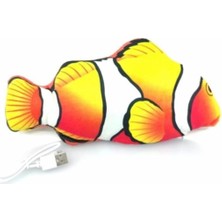 Normadia Dans Eden Peluş Palyaço Balığı, 30CM, Eğlenceli ve Sevimli Hobi Arkadaşı