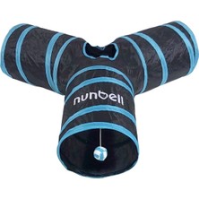 Normadia Renkli Kedi Tüneli 25X30 Cm, Eğlenceli ve Rahat Oyun Alanı