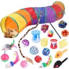 Normadia Eğlenceli 20 Parça Kedi Oyuncak Seti, Keyifli Anlar Için Ideal