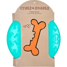 Normadia Yüzen Kauçuk Frizbi Köpek Oyuncağı 22 Cm, Eğlence Dolu Anlar Için