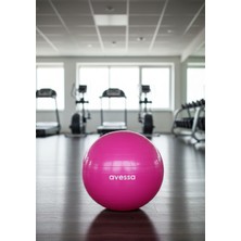 NK SPOR 75CM Pilates Topu-Jimnastik Topu-Spor - Egzersiz - Pilates - Fitness - Yoga - Esneme - Esneklik - Meditasyon-Evde Spor