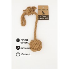 Normadia Doğal Pamuk Ipli Köpek Oyuncağı, Orta ve Büyük Irklar Için Dayanıklı