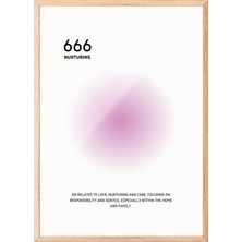 Zestia Ahşap Çerçeveli Duvar Tablosu 666 Nurturing – Soft Pembe Tonlar Salon Dekoru