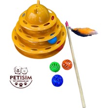 Normadia Renkli ve Eğlenceli Kedi Oyuncak Seti, Hareketli ve Dayanıklı Tasarım