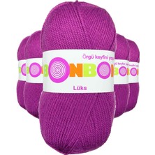 Vexor 5 Adet Lüks Patik Ipi Yünü Koyu Pembe 98675