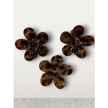 Elas Home Leopar Desenli Lotus Mandal Toka