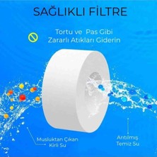 Evim Mabedim Su Arıtma Başlığı Filtresi,5 Adet Arıtma Filtresi