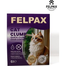 Felpax Premium Topaklanan Lavanta Kokulu Kedi Kumu 6 Litre