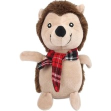 Normadia Sevimli Noel Temalı Sesli Peluş Ayıcık 16 Cm, Hediye ve Dekorasyon Için Mükemmel