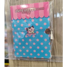 Ada Çanta Kırtasiye Ciltli Kilitli Ajanda Günlük Çok Amaçlı A5 Boyutunda Çizgili Defter AD987563