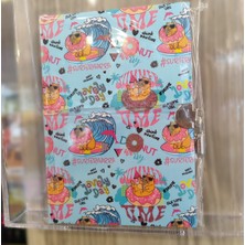 Ada Çanta Kırtasiye Ciltli Kilitli Ajanda Günlük Çok Amaçlı A5 Boyutunda Çizgili Defter AD987563