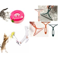 Normadia 3'lü Kedi Oyuncak ve Tüy Toplama Seti, Eğlenceli ve Temizlemesini Kolay