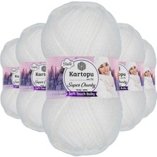 Vexor 5 Adet Super Chunky Kalın Kışlık El Örgü Ipliği 100 gr K010