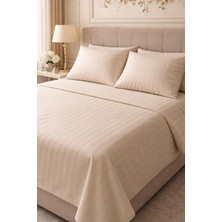 Onaltı Tekstil Çift Kişilik Pamuk Saten Nevresim Takımı