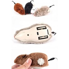 Normadia Eğlenceli ve Tüylü Kurmalı Kedi Oyuncağı, Hareketli ve Çekici Tasarım