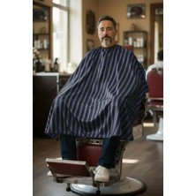 Kupa Penuar Süper Lüks Saten Berber ve Kuaför Saç Kesim Önlüğü 130X150CM