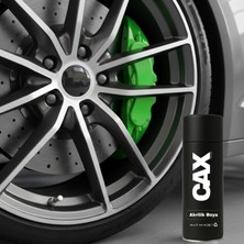 CAXCOLORS Cax Fren Kaliper Boyası 400ML - Isıya Dayanıklı Parlak Yeşil Kaliper Boyama Seti + Maskeleme Bandı