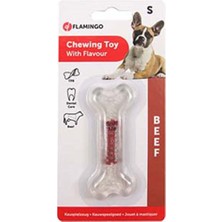 Normadia Seffaf Kemik 8 Cm, Biftek Kokulu, Eğlenceli ve Sağlıklı Köpek Oyunu