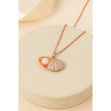 BG Jewellery Inci Detaylı Kolye