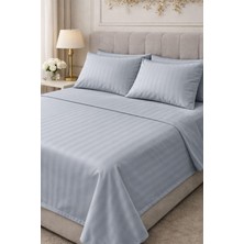 Onaltı Tekstil Çift Kişilik Pamuk Saten Nevresim Takımı