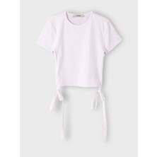 Lc Waikiki Yeni Sezon Bisiklet Yaka Ipli Crop