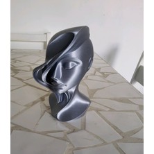 TSC Kadın Heykeli Ev ve Ofis Hediyesi Olarak Hediyelik Dekoratif Obje 15 cm