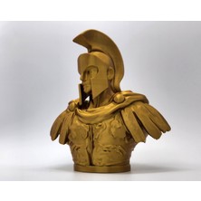 TSC 14 cm Antik Yunan Figürü Ev  Savaşcı Ev Salon Ofis Dekoratif Hediyelik Figür